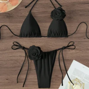 Le Rosalinda - Bikini Brésilien Fleur 3D | Sinaleya